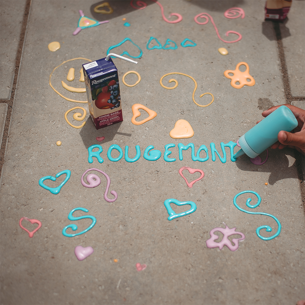Journal d’activités familiales – Spécial été! 2 Rougemont Peinture de craies 3D
