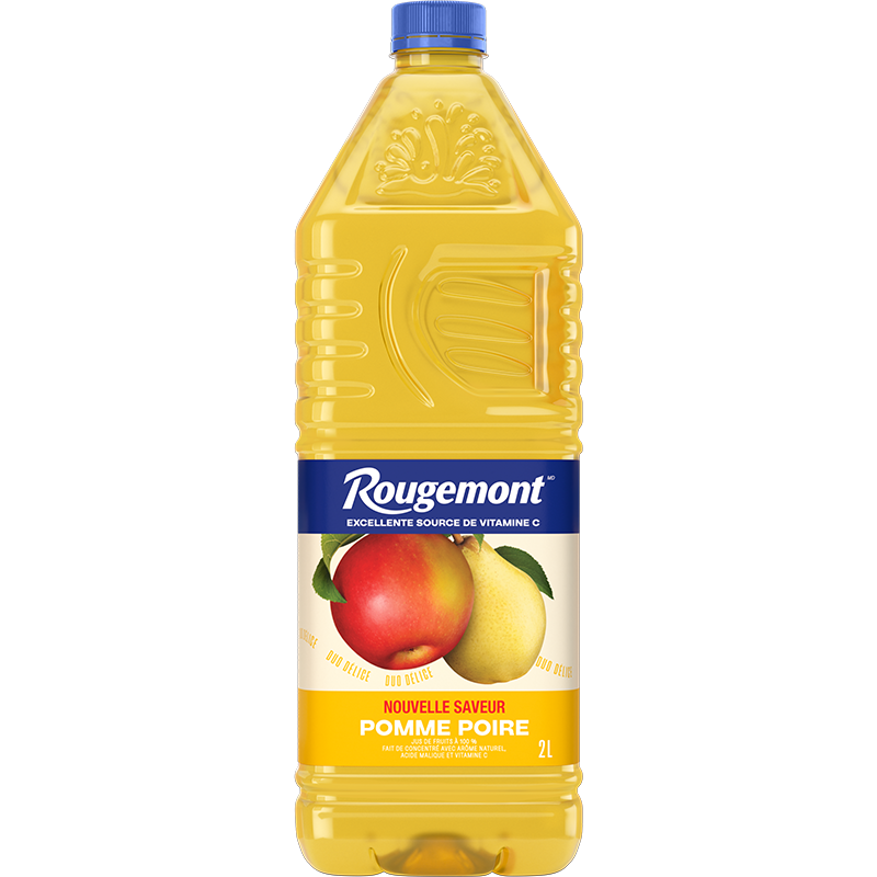 ROUGEMONT POMME - POIRE Plastique PET 2L